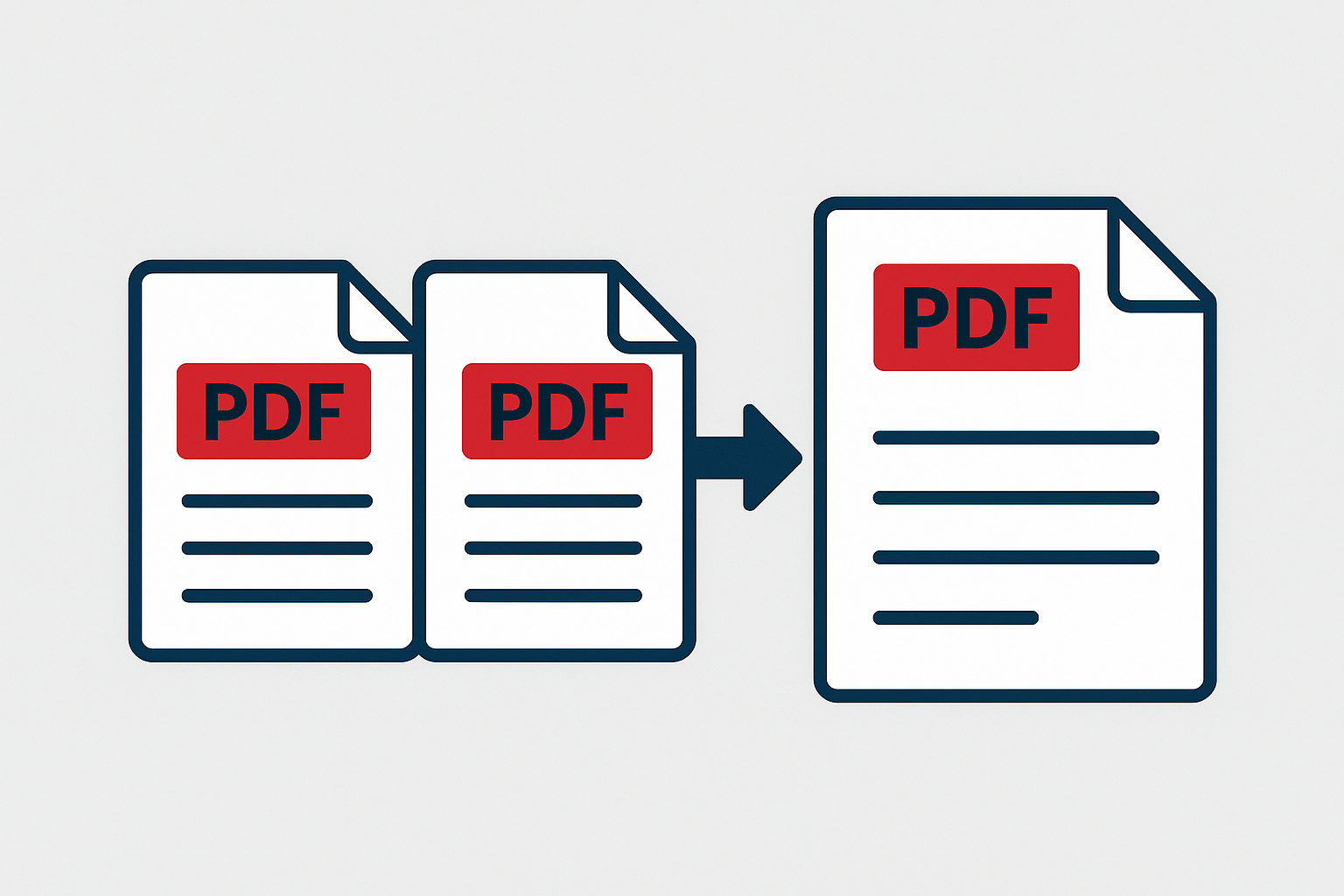 Merge PDF Icon
